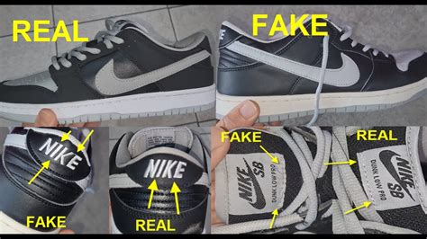 fake nike sb yoth|how to check for fake nikes.